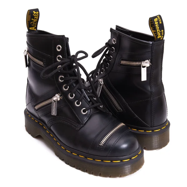 Dr.Martens 1461 BEX ZIP 8 holes Leather Boots Black UK5 K-170254_001