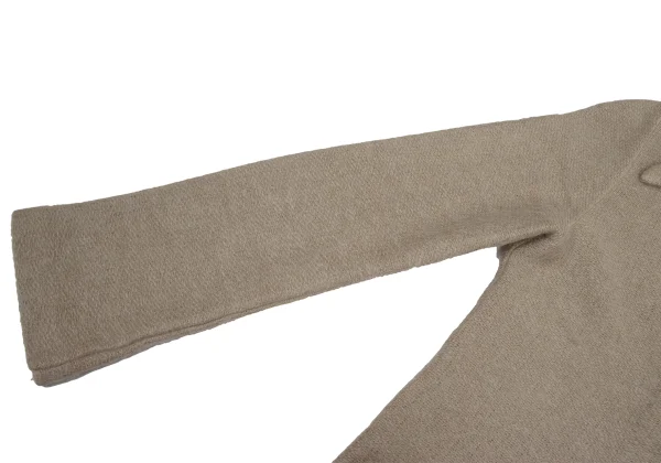 Sybilla Wool Blend Button-design Knit Coat K-170256_007