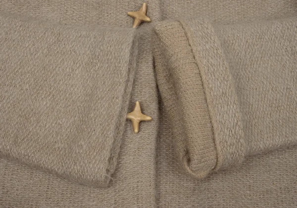 Sybilla Wool Blend Button-design Knit Coat K-170256_008