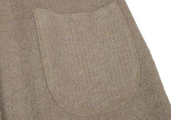 Sybilla Wool Blend Button-design Knit Coat K-170256_010