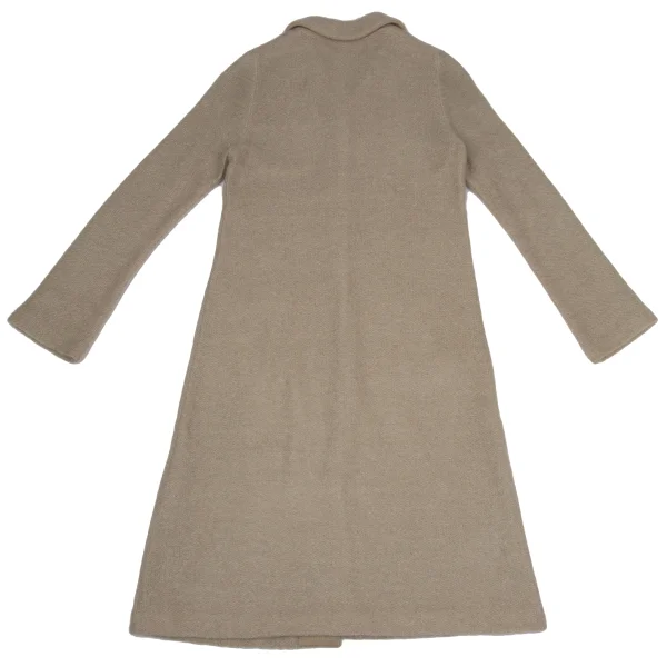Sybilla Wool Blend Button-design Knit Coat K-170256_012