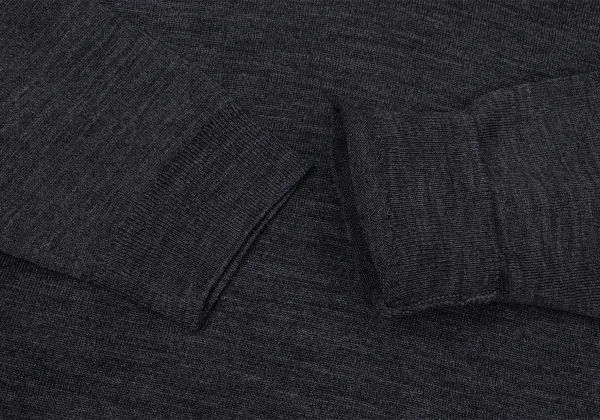 JOHN SMEDLEY demi×sec Wool V-Neck knit Top K-170258_005