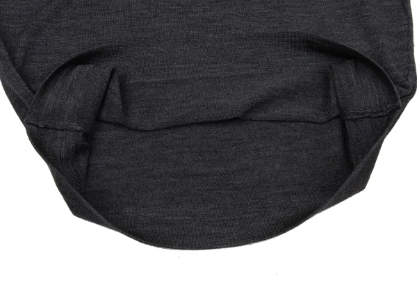 JOHN SMEDLEY demi×sec Wool V-Neck knit Top K-170258_007