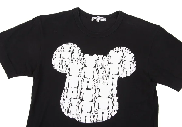 COMME des GARCONS×MEDICOM TOY Bearbrick Print T Shirt K-170263_002