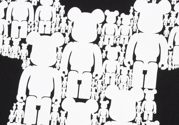 COMME des GARCONS×MEDICOM TOY Bearbrick Print T Shirt K-170263_003