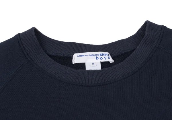 COMME des GARCONS SHIRT boys Back Logo Oversized Raglan Sweatshirt K-170264_005