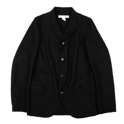 COMME des GARCONS SHIRT Poly Wool Peaked Lapel Jacket