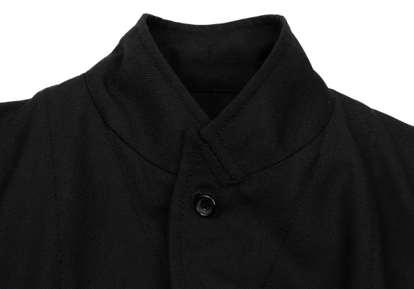 COMME des GARCONS SHIRT Poly Wool Peaked Lapel Jacket K-170265_005