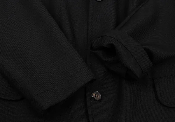 COMME des GARCONS SHIRT Poly Wool Peaked Lapel Jacket K-170265_008
