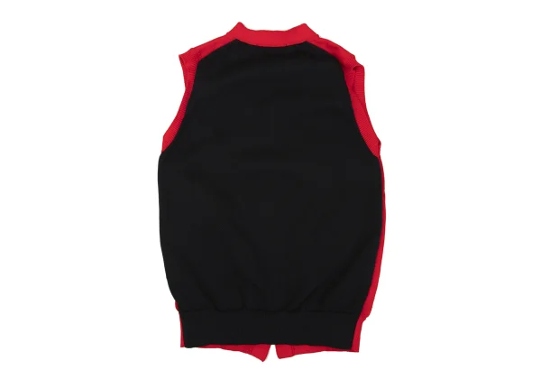 COMME des GARCONS SHIRT Poly Bicolor Knit Vest K-170267_009