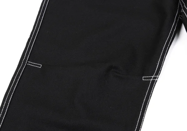 COMME des GARCONS SHIRT Poly Wool White Stitch Wide Tapered Pants K-170268_007