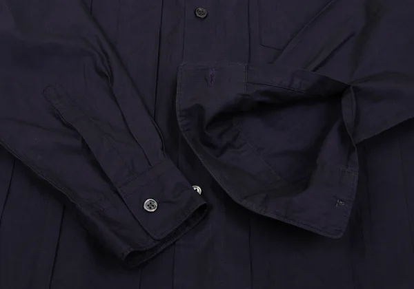 COMME des GARCONS HOMME DEUX Cotton Tuck Design Long Sleeve Shirt K-170269_008