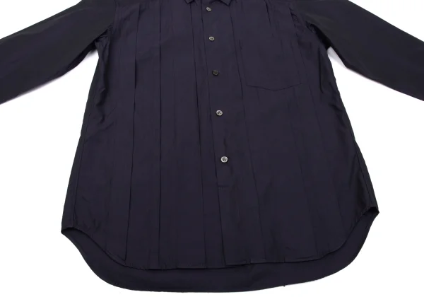 COMME des GARCONS HOMME DEUX Cotton Tuck Design Long Sleeve Shirt K-170269_009