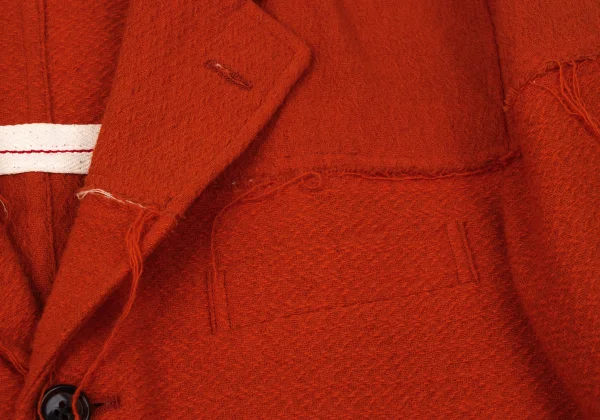 COMME des GARCONS HOMME Cut Off Design Woven Jacket K-170270_006