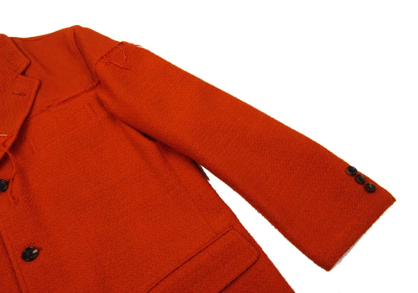COMME des GARCONS HOMME Cut Off Design Woven Jacket K-170270_007