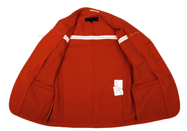 COMME des GARCONS HOMME Cut Off Design Woven Jacket K-170270_012