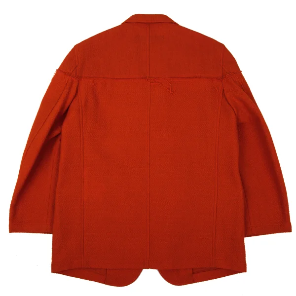 COMME des GARCONS HOMME Cut Off Design Woven Jacket K-170270_013