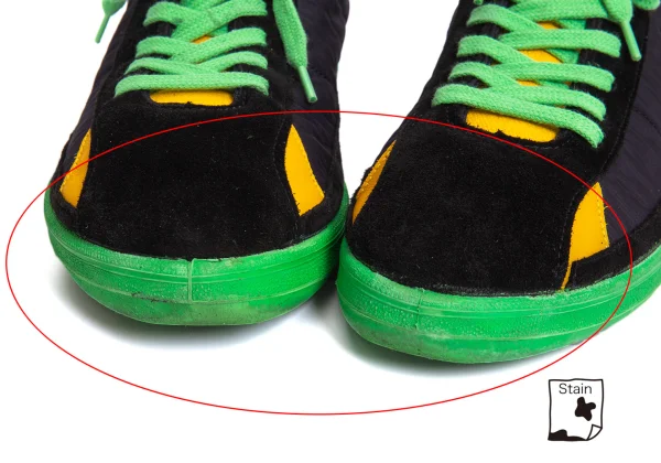 COMME des GARCONS SHIRT Switching Leather Sneakers K-170274_003