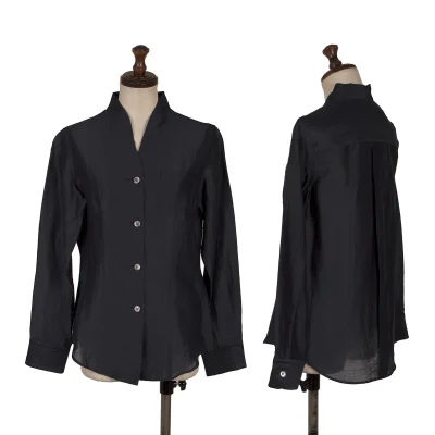 ROMEO GIGLI Linen Nylon Sheer Shirt