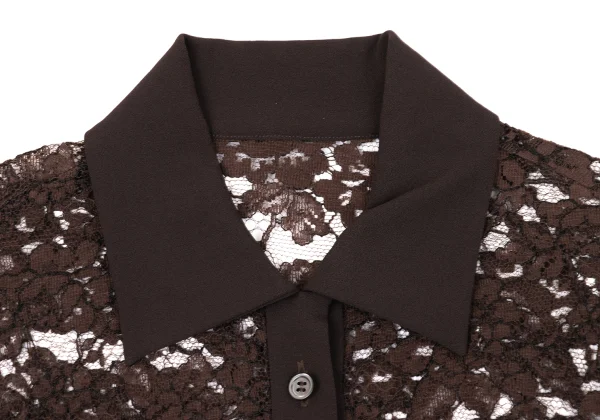ROMEO GIGLI Floral Lace Switching Shirt K-170280_004