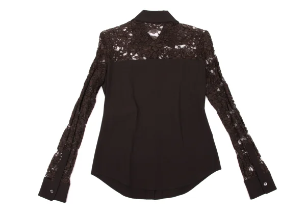 ROMEO GIGLI Floral Lace Switching Shirt K-170280_013