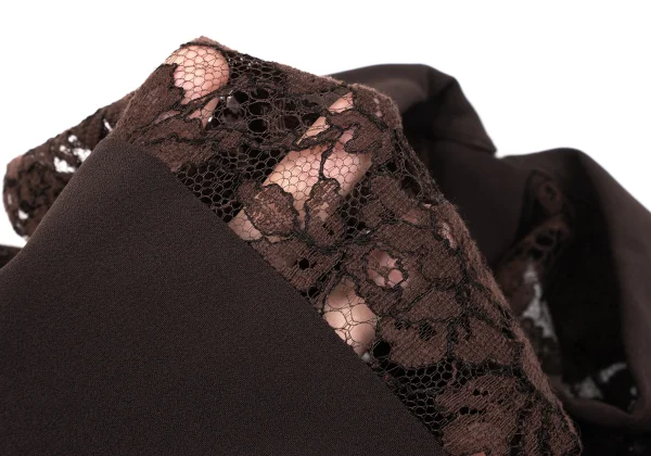 ROMEO GIGLI Floral Lace Switching Shirt K-170280_015