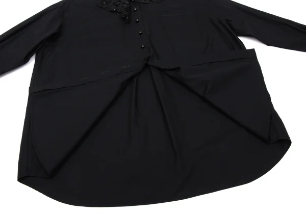 ROMEO GIGLI Glitter Lace Switching Shirt K-170281_011