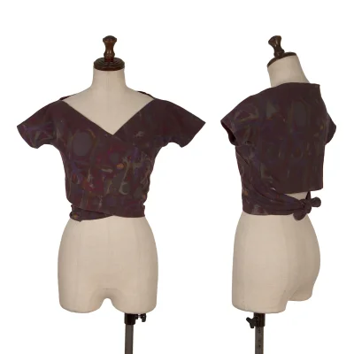 ROMEO GIGLI Graphic Short Sleeve Bolero