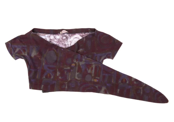 ROMEO GIGLI Graphic Short Sleeve Bolero K-170282_002