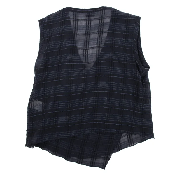 ROMEO GIGLI Cotton Linen Wrap Vest K-170283_012