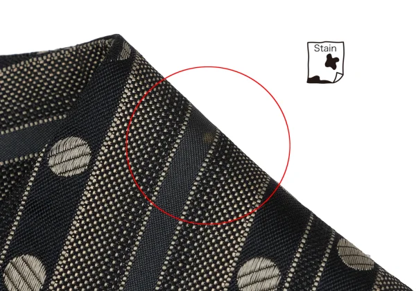 ROMEO GIGLI Silk Poly Stripe Dot Vest K-170284_004