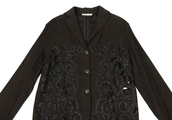 ROMEO GIGLI Beaded Cutout Design Jacket K-170290_003