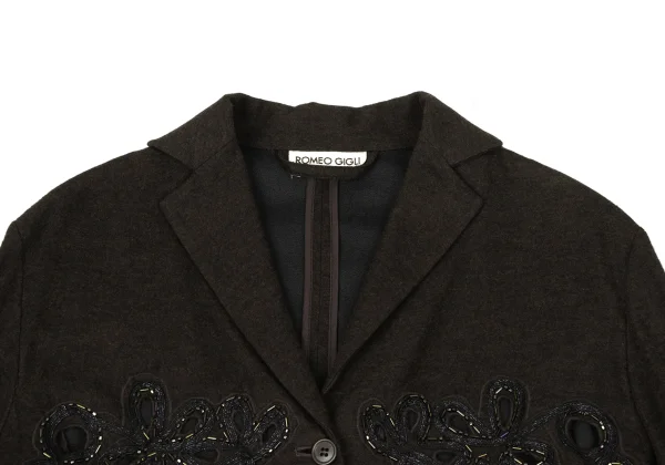 ROMEO GIGLI Beaded Cutout Design Jacket K-170290_004