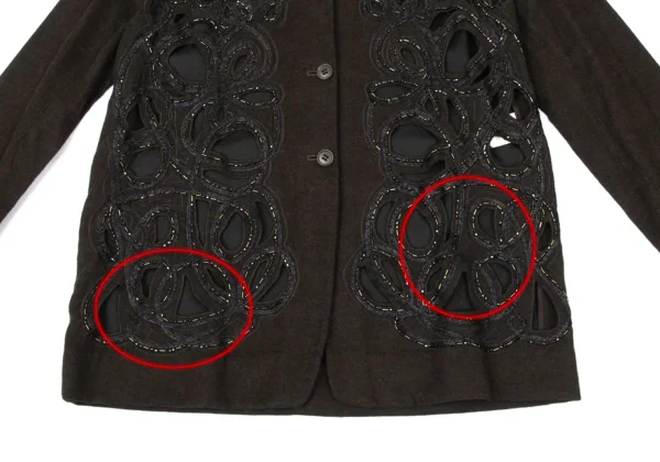 ROMEO GIGLI Beaded Cutout Design Jacket K-170290_008