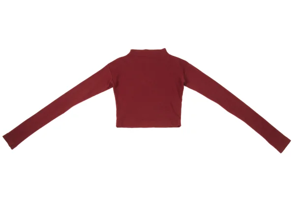 gigli Wool Nylon Turtleneck Rib Knit Top K-170291_002