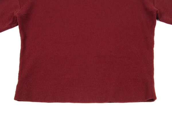 gigli Wool Nylon Turtleneck Rib Knit Top K-170291_009