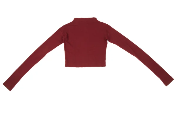 gigli Wool Nylon Turtleneck Rib Knit Top K-170291_011