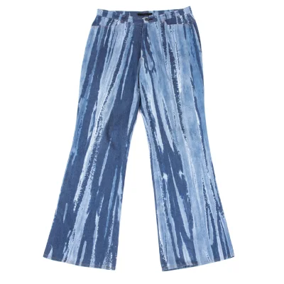 gigli Bleach Print Flare Pants