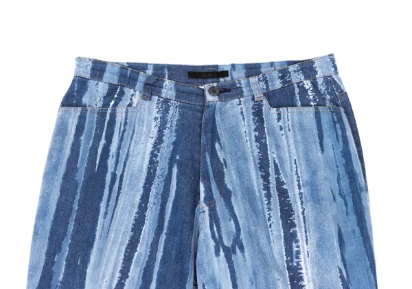 gigli Bleach Print Flare Pants K-170292_002