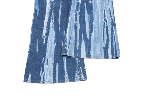 gigli Bleach Print Flare Pants K-170292_008