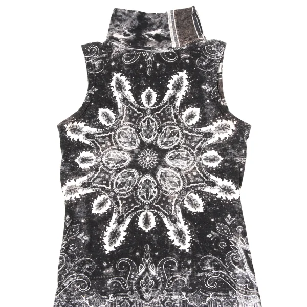 JPG by GAULTIER Patterned Turtleneck Sleeveless Top K-170294_003