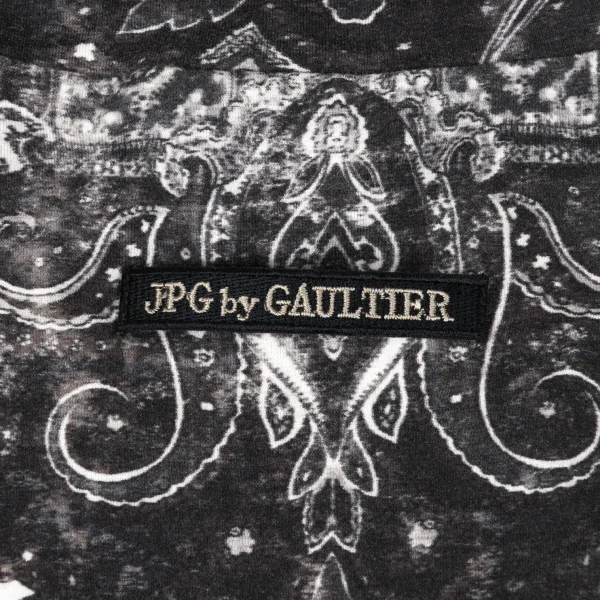 JPG by GAULTIER Patterned Turtleneck Sleeveless Top K-170294_012