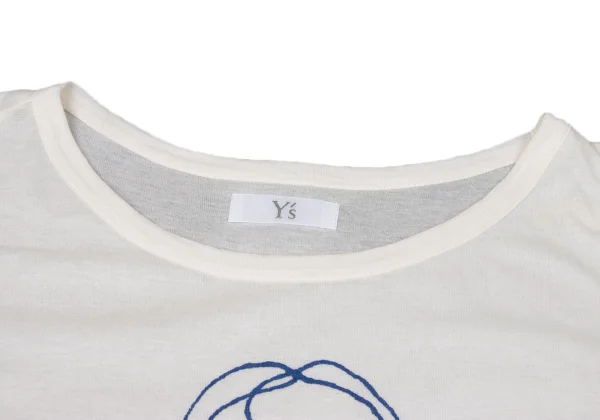 Y's Drawing Face Print T Shirt K-170300_004