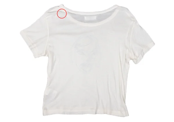 Y's Drawing Face Print T Shirt K-170300_009