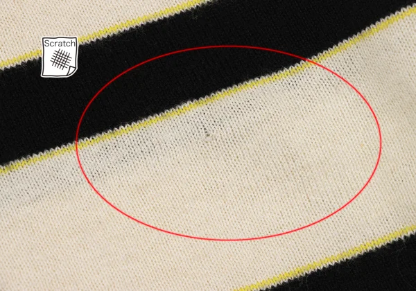 Y's Cotton Linen Striped T-shirt K-170301_006