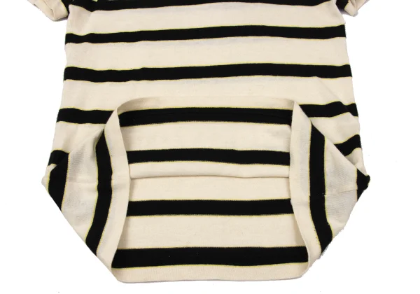 Y's Cotton Linen Striped T-shirt K-170301_007