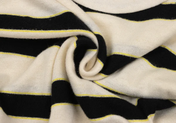 Y's Cotton Linen Striped T-shirt K-170301_012
