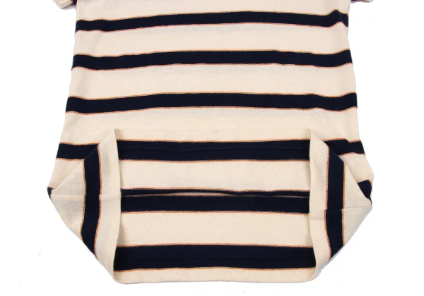 Y's Cotton Linen Striped T-shirt K-170302_008