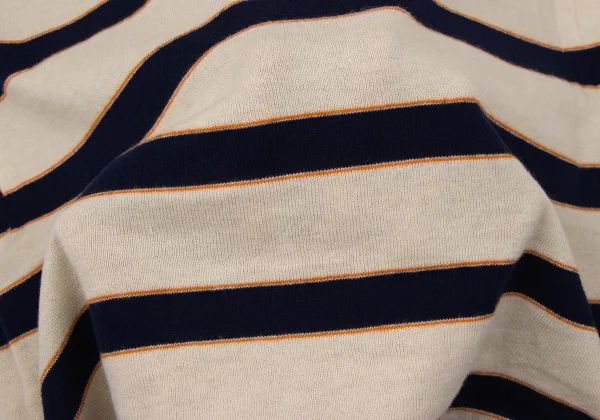 Y's Cotton Linen Striped T-shirt K-170302_010