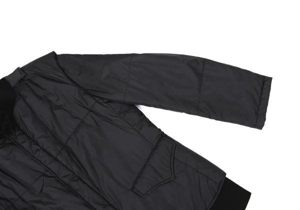 Y's Padding Sleeves Layered Wool Jacket K-170309_006